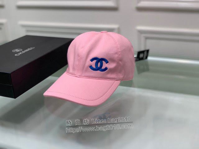 Chanel新品女士帽子 香奈兒立體刺繡鴨舌帽棒球帽  mm1723